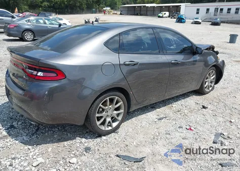 2015 Dodge Dart Sxt из США, поврежденный, VIN 1C3CDFBB7FD237917